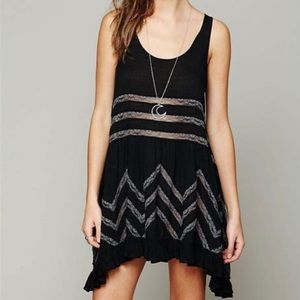Free People Intimate trapeze tank slip dress